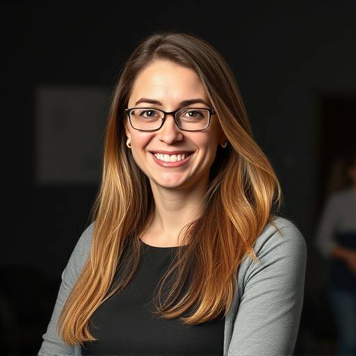 Foto de Amanda Costa, coordenadora pedagógica